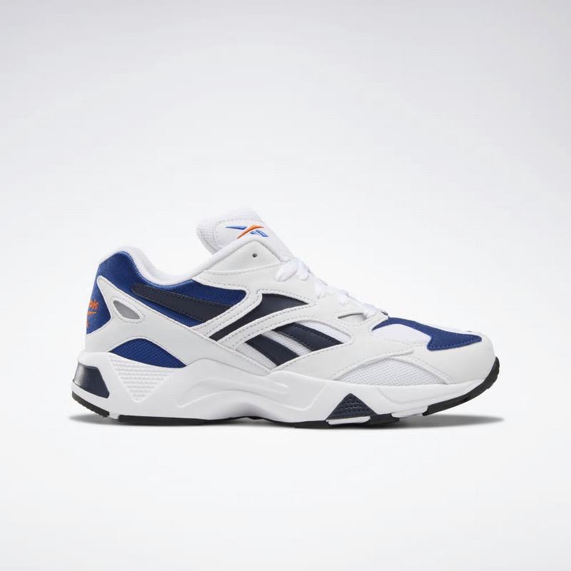 Reebok Aztrek 96 Tenisky Damske - Biele/Kráľovská Modrá/Oranžové HC9135SA